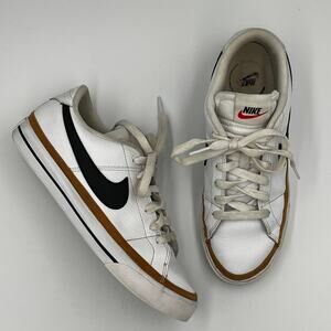 Nike Court Legacy Women's Sneakers White Black Gold